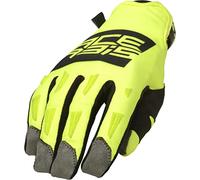 Acerbis WP Homologated Motocross Gloves, black-yellow, size XL for Men