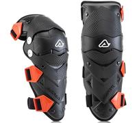 Acerbis Impact Evo Youth Motocross Knee Protector, black/red, One size