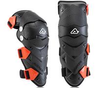 Acerbis Impact Evo Youth Motocross Knee Protector, black/red, One size