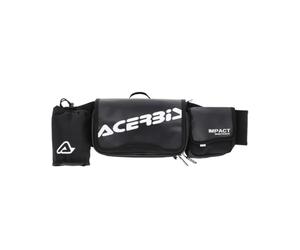 ACERBIS Impact Logo Motocross Enduro Offorad Bum Bag, Black/White and Black/Grey, 5 Litres, 95% Polyester, 2% PVC 3% Other, Closure with Buckle, Double Elastic Band