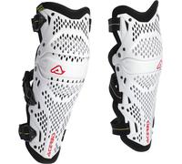 Acerbis Impact Pro Knee Protectors, white