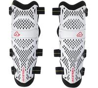 Acerbis Impact Pro Knee Protectors, white for Men