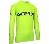 Acerbis J-Windy Vented Limelight Motocross Jersey, green, size XXL