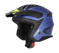 Acerbis Jet Aria Evo Metallic Open Face Helmet BlueL Blue