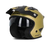 Acerbis Jet Aria Metallic Open Face Helmet GoldXS Gold