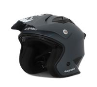 Acerbis Aria 2023 Solid Jet Helmet, grey, size 2XL