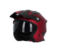 Acer ria Metallic Jet Helmet, red matt, size XS (53/54)