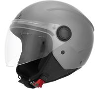 Acerbis Jet Brezza Metallic Jet Helmet, grey matt, size M (57/58)
