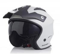 Acerbis Jet Helmet Matte Grey And Black Size S