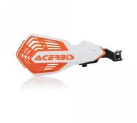 Acerbis K-Future Handguards - Reservoir Mount - KTM SX/F 125-450 - White/Orange