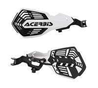 Acerbis K-Future Vented Handguards White Black Gas Gas MC 250 2022 - 2023