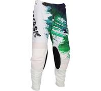 Acerbis K-Windy Vented Brush Motocross Pants, white/green, size 38