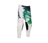 Acerbis K-WINDY Vented Moto Cross Enduro Pants White/Green 0026067