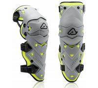 Acerbis Adults Impact Evo 3.0 Hinged Motocross Knee Guards - Black/ Red
