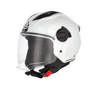 Acerbis Levante Glossy White Jet Helmet ECE 2206, Scooter, Motorcycle