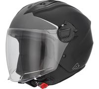 Acerbis Levante Logo Jet Helmet, black matt/grey, size XL (60/61)
