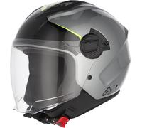 Acerbis Levante Logo Jet Helmet, silver/yellow, size M (57/58)