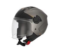 Acerbis Levante Matte Grey Bronze Jet Helmet ECE 2206 For Scooter