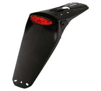 ACERBIS License Plate Holder with LED Tail Light, black