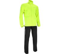 Acerbis Line Thunder 2-PC Motorcycle Rain Set, black-yellow, size 3XL for Men