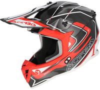 Acerbis Linear 2026 Motocross Helmet, black/red/white, size S (55/56)
