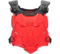 Acerbis Linear Chest Protector, black-red for Men