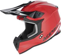 Acerbis Linear Motocross Helmet, black-red, size XL for Men