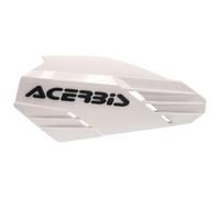 Acerbis Linear Replacement Dirt Bike Handshields (White/Black) - 2981501035