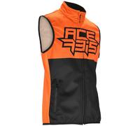 Acerbis Linear Softshell, black-orange, size S for Men