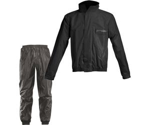 Acerbis Logo 2-Piece Rain Suit, black, size 2XL for Men