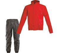 Acerbis Logo 2-Piece Rain Suit, red/black, size L