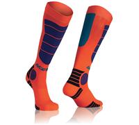 Acerbis Motocross Impact Socks, blue-orange, size S M for Men
