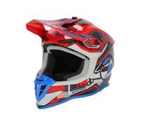 Acerbis Motorcycle Cross Enduro Helmet Linear 22-06 Red/Blue 0025316.344