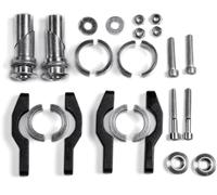 Acerbis Mounting Kit, Silver, One size