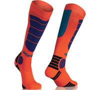 Acerbis MX Impact Junior Socks, orange, size L XL
