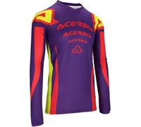 Acerbis MX J-Track Askar Motocross Jersey, purple/red, size 3XL