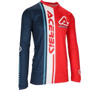 Acerbis MX J-Track Connection Motocross Jersey, red/blue, size M