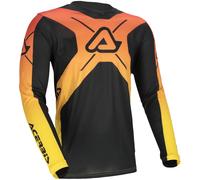 Acerbis MX J-Track Inc 2.0 Graphic Motocross Jersey, black-yellow, size L for Men