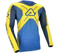 Acerbis MX J-Track Inc 2.0 Graphic Motocross Jersey, blue/yellow, size XL