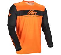 Acerbis MX J-Track Inc 2.0 Logo Motocross Jersey, black/orange, size M