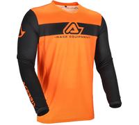 Acerbis MX J-Track Inc 2.0 Logo Motocross Jersey, black/orange, size XXL
