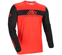 Acerbis MX J-Track Inc 2.0 Logo Motocross Jersey, black/red, size XL