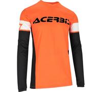 Acerbis MX J-Track Inc 2.0 Motocross Jersey, orange/black, size M