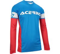 Acerbis MX J-Track Inc 2.0 Motocross Jersey, red-blue, size 3XL for Men
