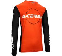 Acerbis MX J-Track Inc Motocross Jersey, black-orange, size 2XL for Men