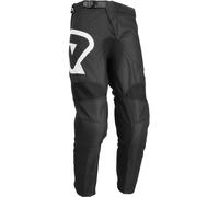 Acerbis MX Linear Logo Youth Motocross Pants, black-white, size 28