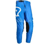 Acerbis MX Linear Logo Youth Motocross Pants, white-blue, size XL