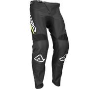 Acerbis MX Linear Lugo Mono Motocross Pants, black-white-yellow, size 30 for Men