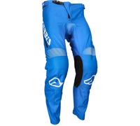 Acerbis MX Linear Lugo Mono Motocross Pants, white-blue, size 34 for Men