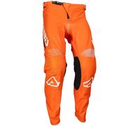 Acerbis MX Linear Lugo Mono Motocross Pants, white-orange, size 30 for Men
